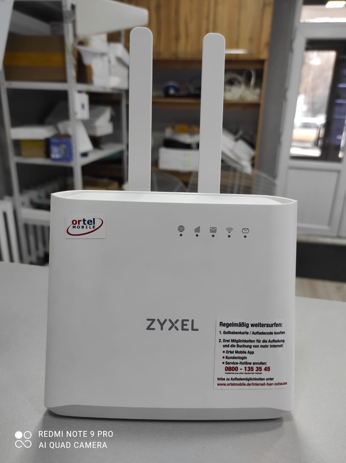 ZYXEL 4G LTE Indoor Router LTE3202-M430, Cat 4