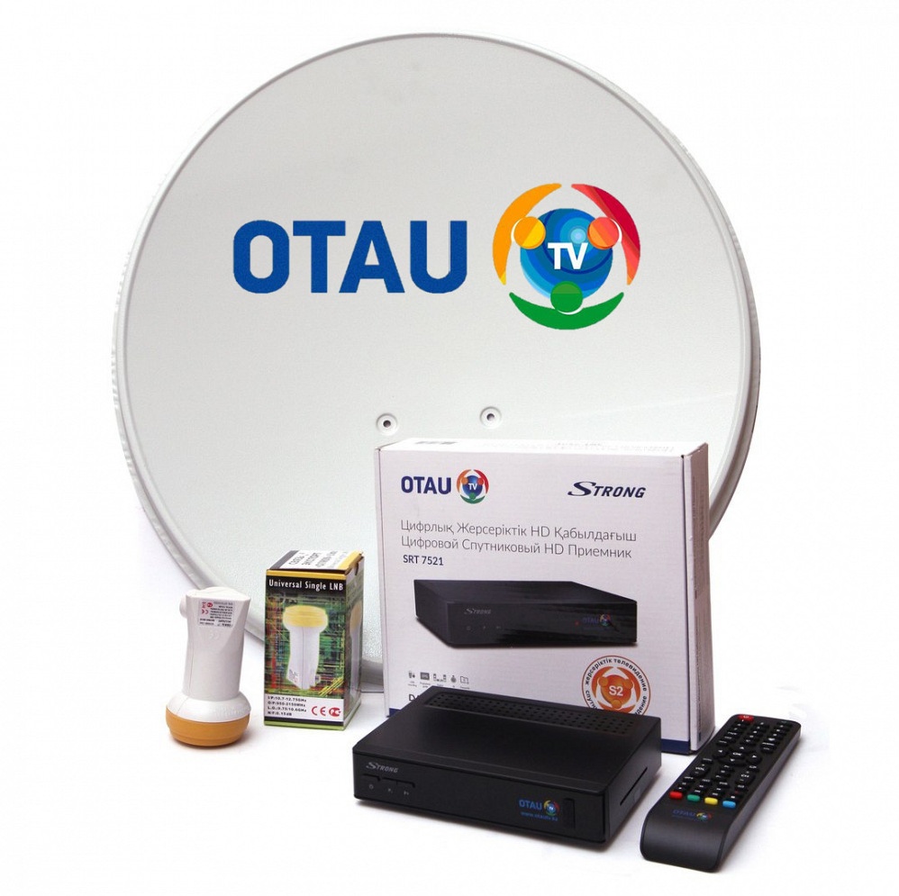 Комплект оборудования OTAU TV с приставкой DVB-S2 80 см