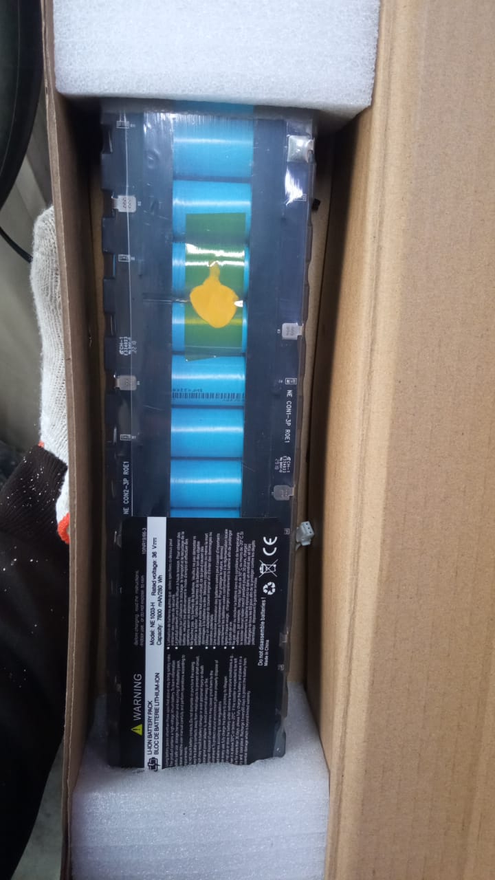 Аккумулятор/батарейка для электросамокат Xiaomi Mijia Electric M365(оригинал) 36V, 7.8AH, синий