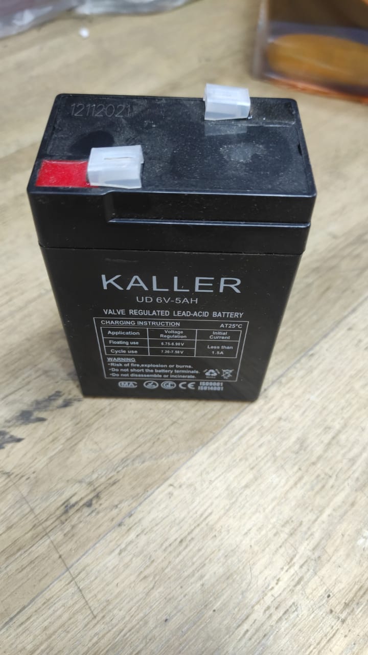 Аккумулятор kaller 6V/5Ah