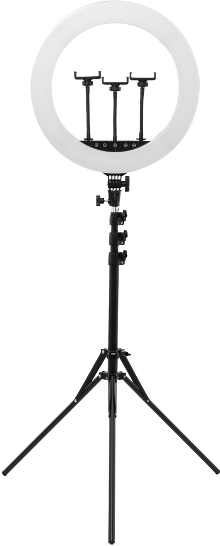 Кольцевая лампа HQ-18 RGB, 43 см