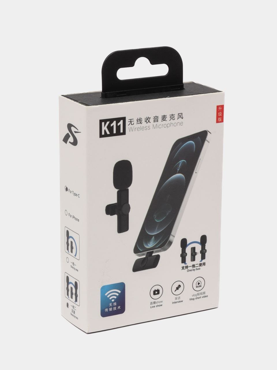 Микрофон петличка K11 для iPhone (Lightning )