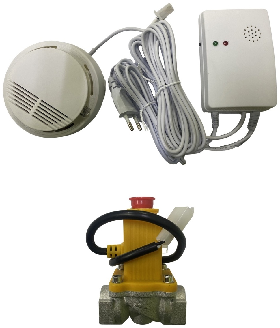 Сигнализаторы утечки газа с электромагнитным клапаном d15