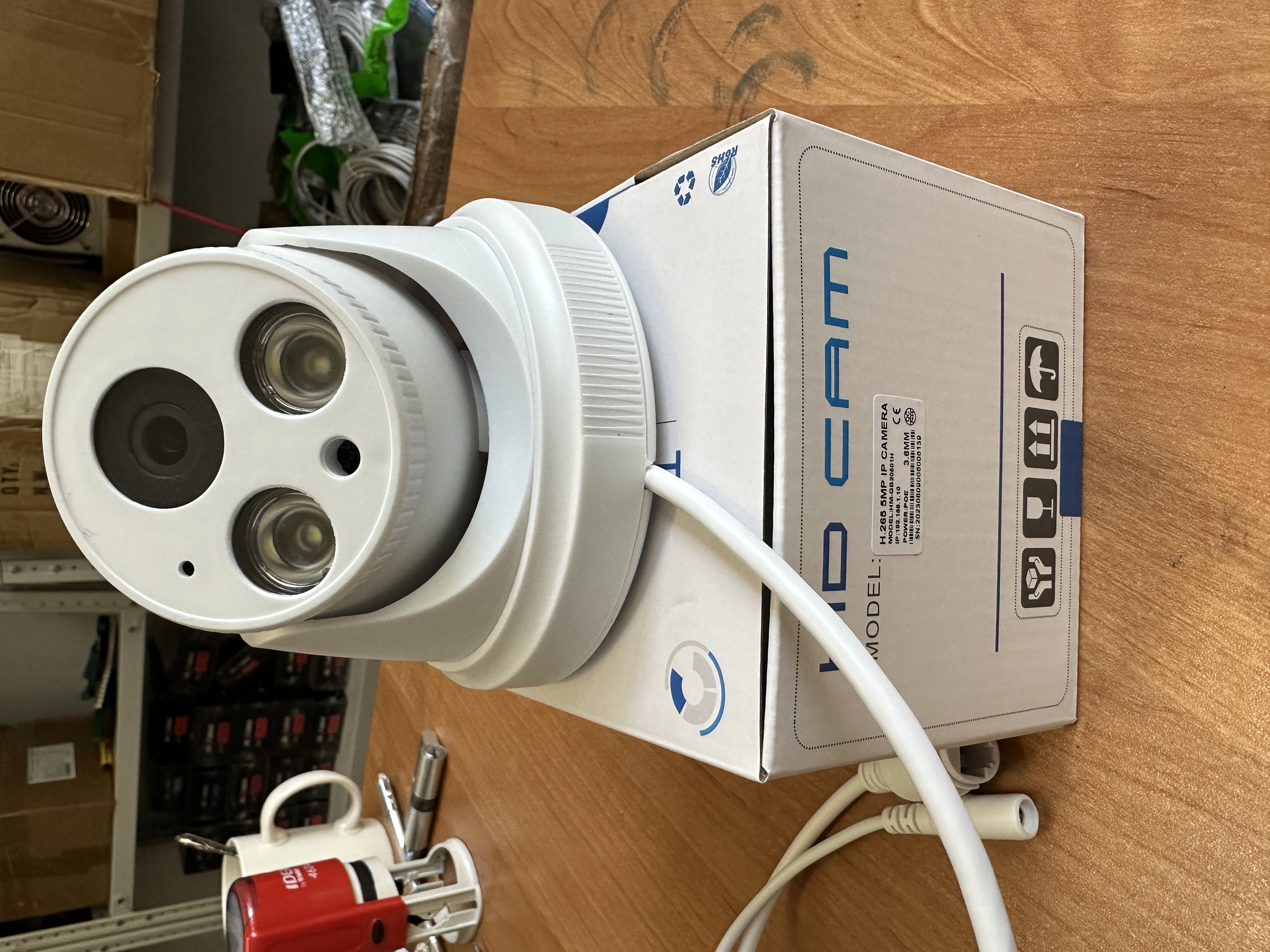 Камера внутренняя AHD видеонаблюдения HM-AB20501L, 5.0MP, 3.6mm