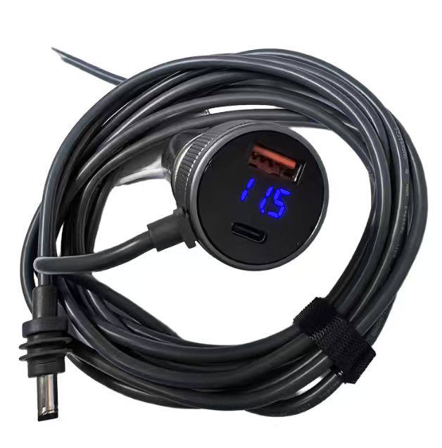 Автомобильная зарядка USB/Type-C для Starlink V5 Mini