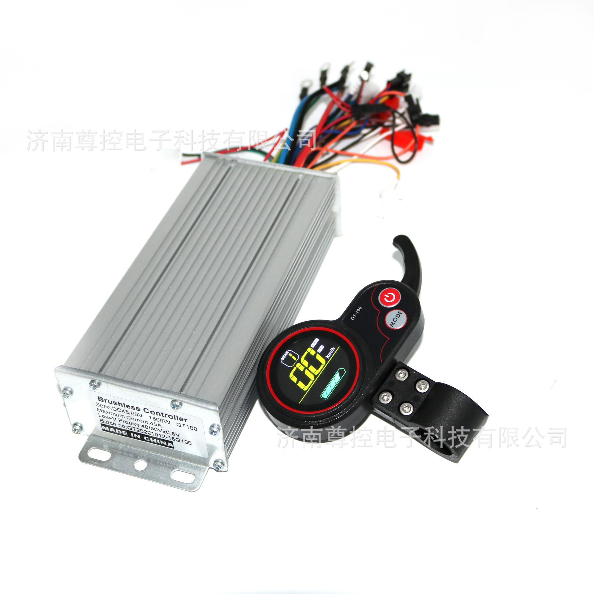 Комплект контроллер и дисплей 60V 1500W 45A GT-100